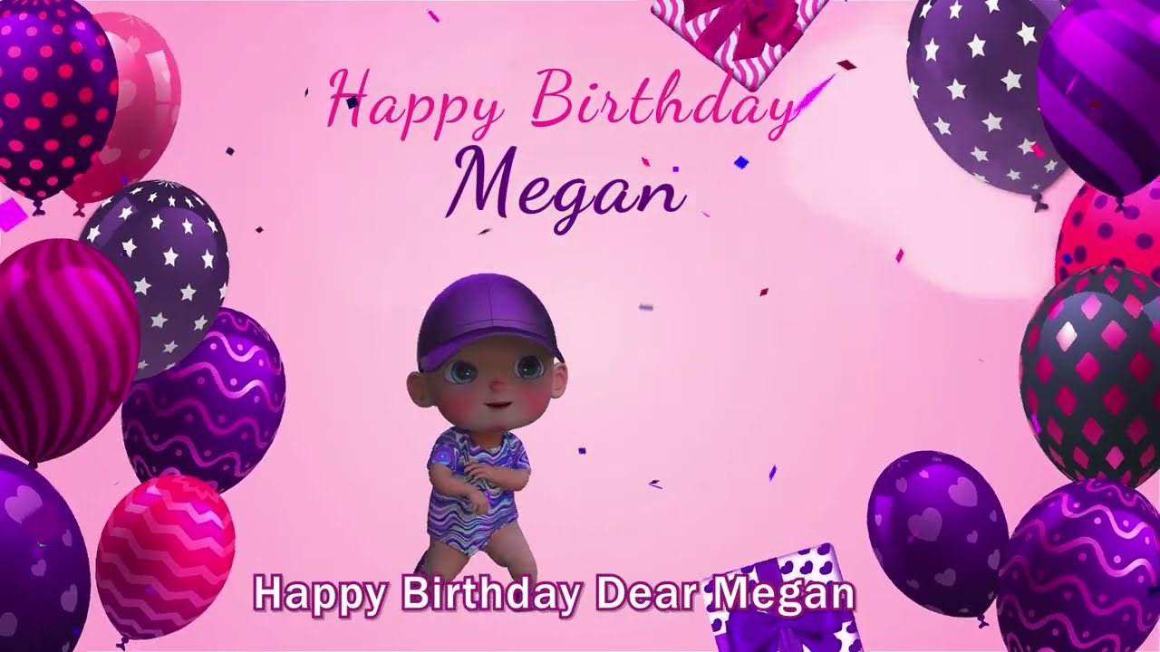Happy Birthday Megan! Personalized Birthday Song for Megan