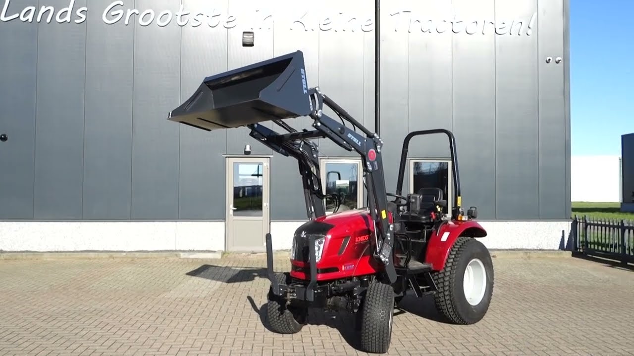 Knegt 304G2 4wd / 00075 Draaiuren / Voorlader