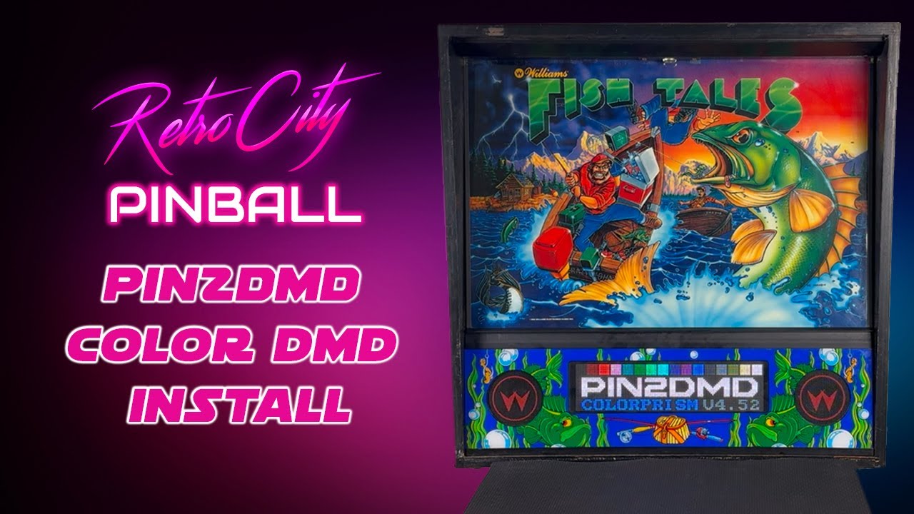 Color DMD Pin2DMD WPC Install Guide - Retrocity