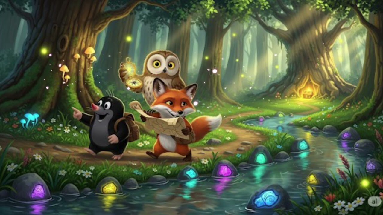 Le grand voyage de Plume la Feuille 🦊🦉🦫 | 🌙 Histoire du Soir