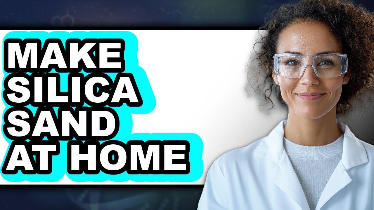 How To Make Silica Sand At Home - Step By Step