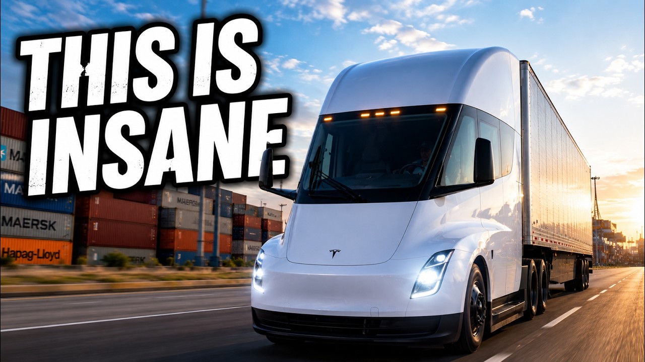 Tesla Semi Is About To Break The Entire Freight Supply Chain