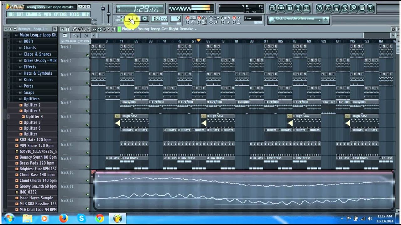 Young Jeezy Get Right Instrumental Remake On FL Studio 11