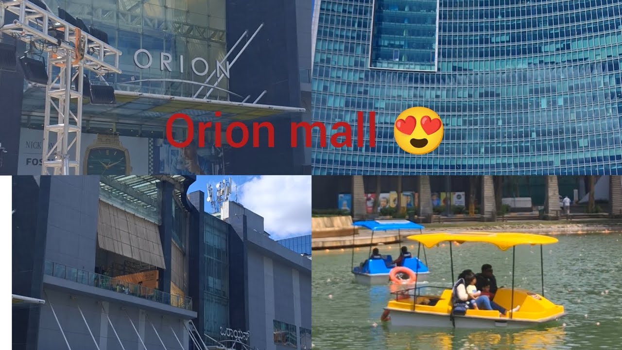 Orion mall Bangalore 😍 | near sandal soap factory metro station 🚉 | #vlogvideo #mallvideo 