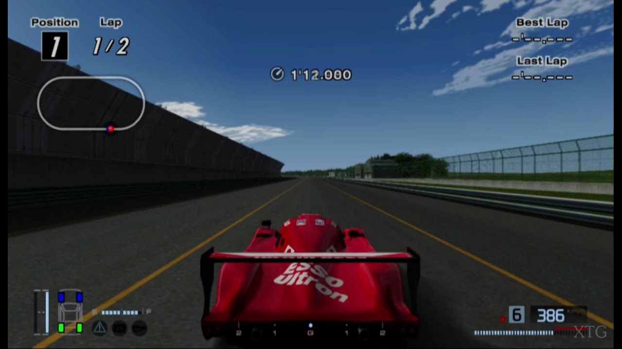 [#147] Gran Turismo 4 - Toyota GT-ONE Race Car (TS020) HD PS2 Gameplay