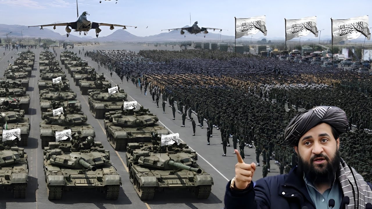 قدرتمندترین ارتش افغانستان در تاریخ با تسلیحات جدید که پاکستان به لرزه انداختTaliban military power