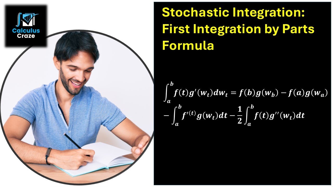 1st Integration by Parts Formula for Stochastic Integrals || Ito Calculus || Ito Integration