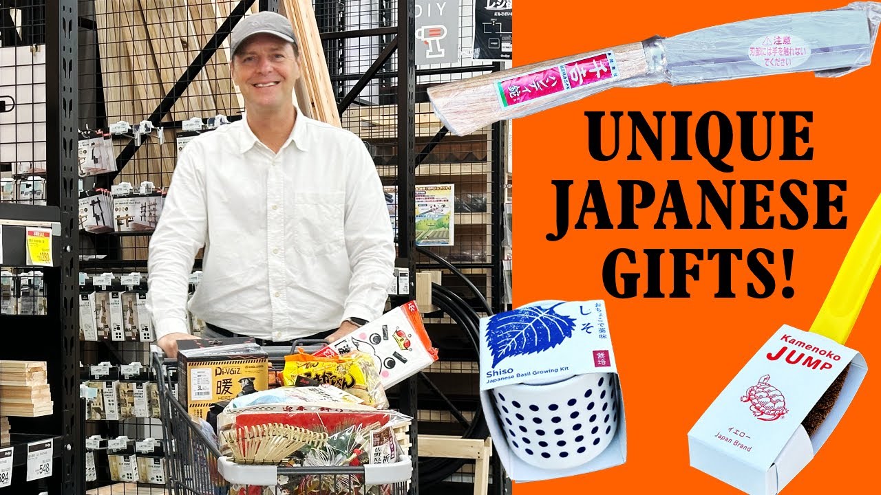 10 cool and unique gifts and souvenirs from a Japanese home center store!