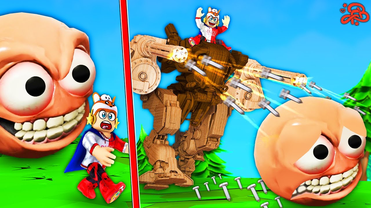 Sobrevivi 7 Dias na Batalha dos MONSTRO CABEÇÃO no Roblox