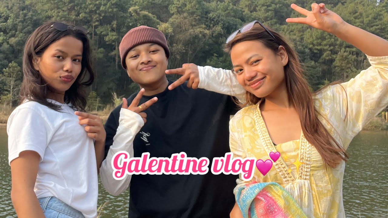 Galentine vlog waki lok 🥰✨|bam ja lum 😍