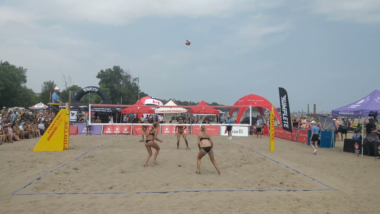 WBV Nationals Bansley/Bukovec vs Belanger/Monkhouse 8/20/23 Women's Gold Finals (Game 1)
