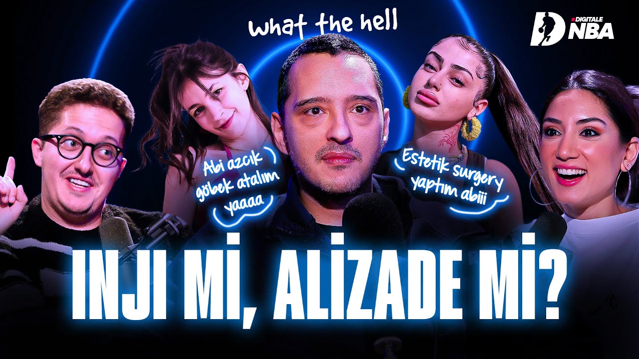 INJI - ALİZADE REKABETİ! WEMBANYANA MI?! Muz Nasıl Yenir? Boy Farkları | NBA Show Time