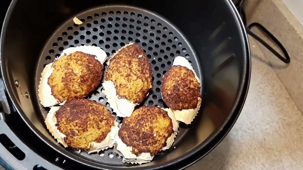Casquinha de Siri na Air Fryer