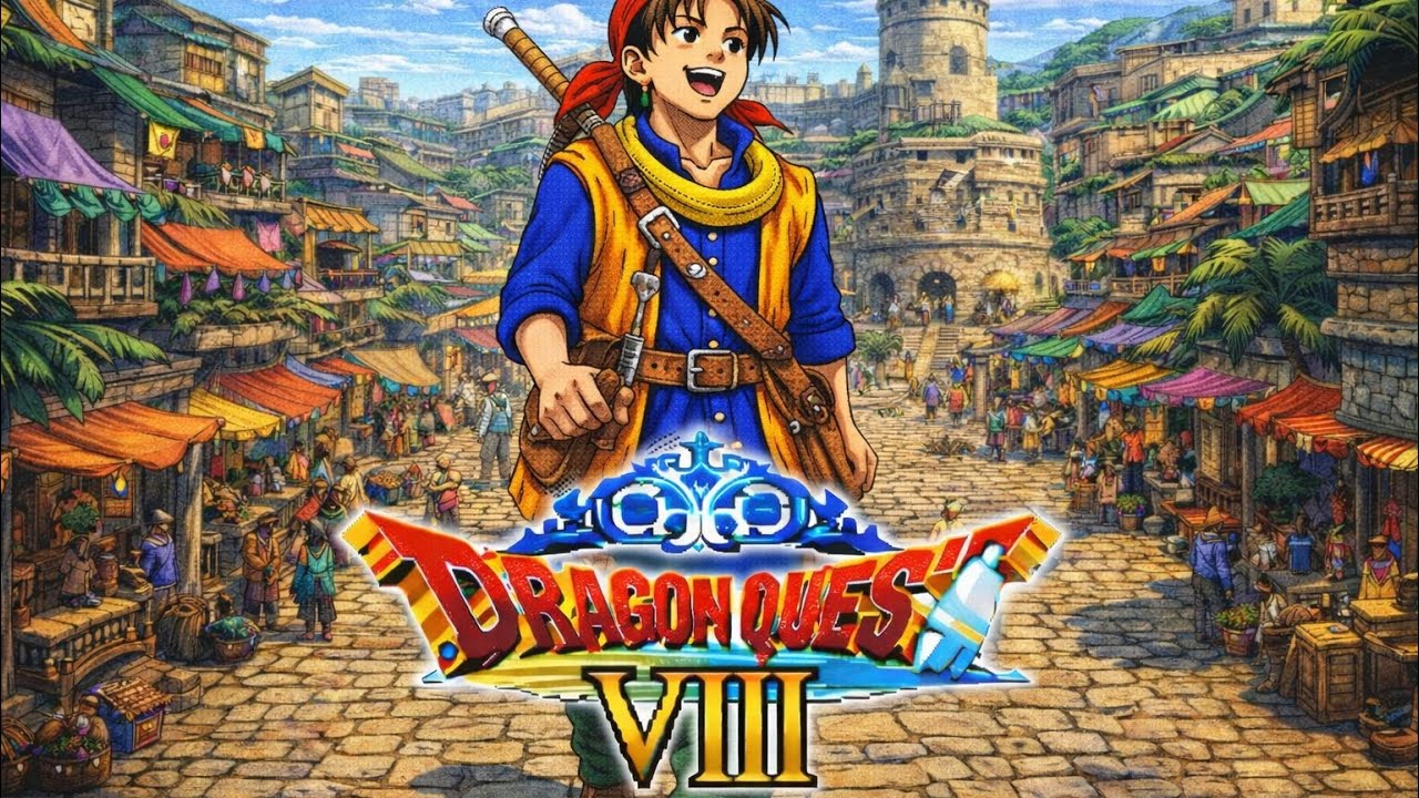 【レトロゲーム】ドラゴンクエスト８パルミド～剣士像の洞窟