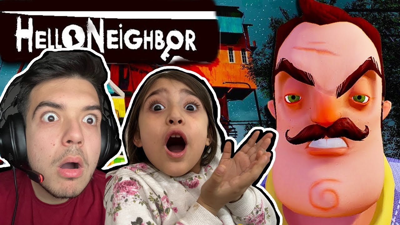 ROBOT KÖPEK BALIĞINI BOZDUK!! EVDEN KAÇTIK!!! 😱 | Hello Neighbor @ElifAselUmut