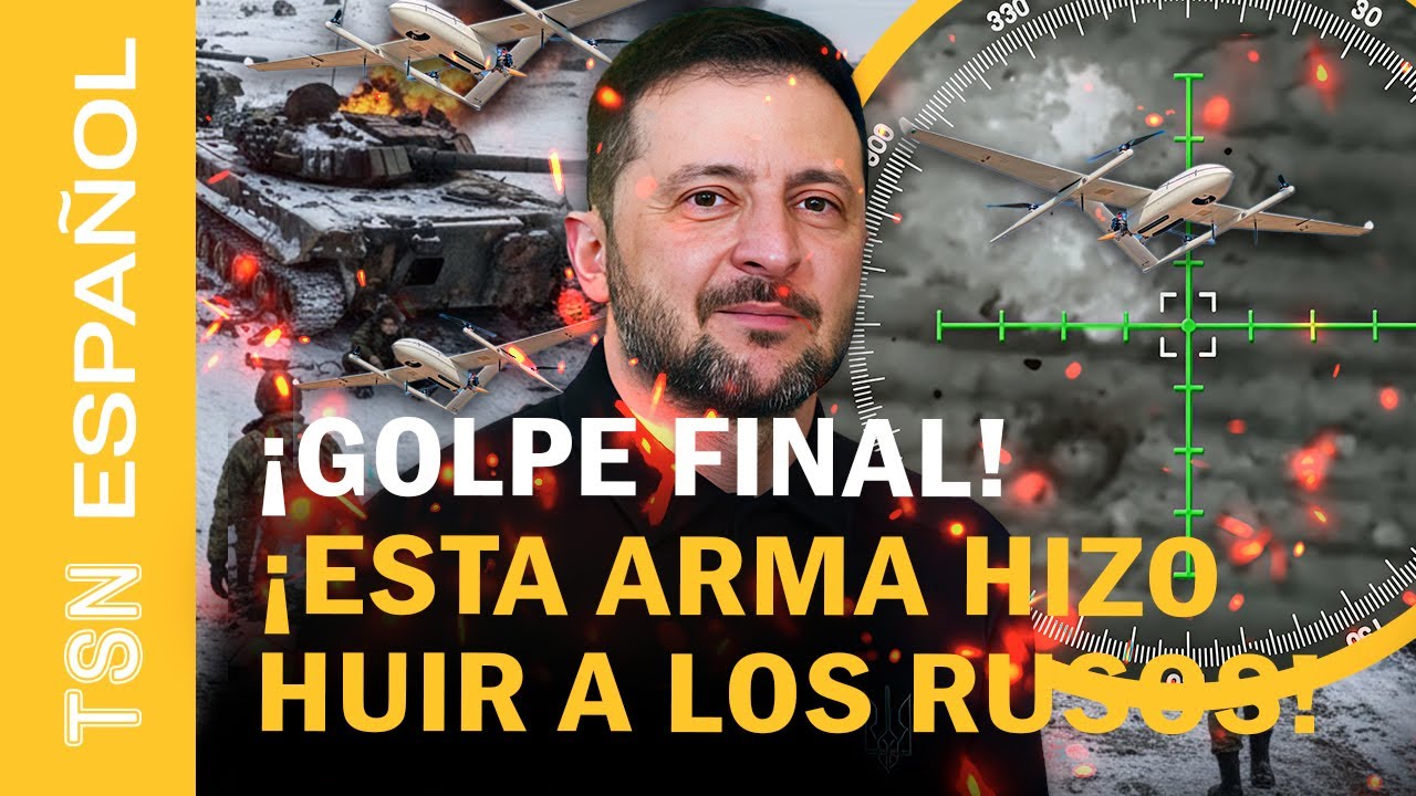 ¡SE ACABÓ PARA RUSIA! ¡EL ARMA SECRETA DE UCRANIA DESTRUYÓ LA MAQUINARIA DE GUERRA DE PUTIN!