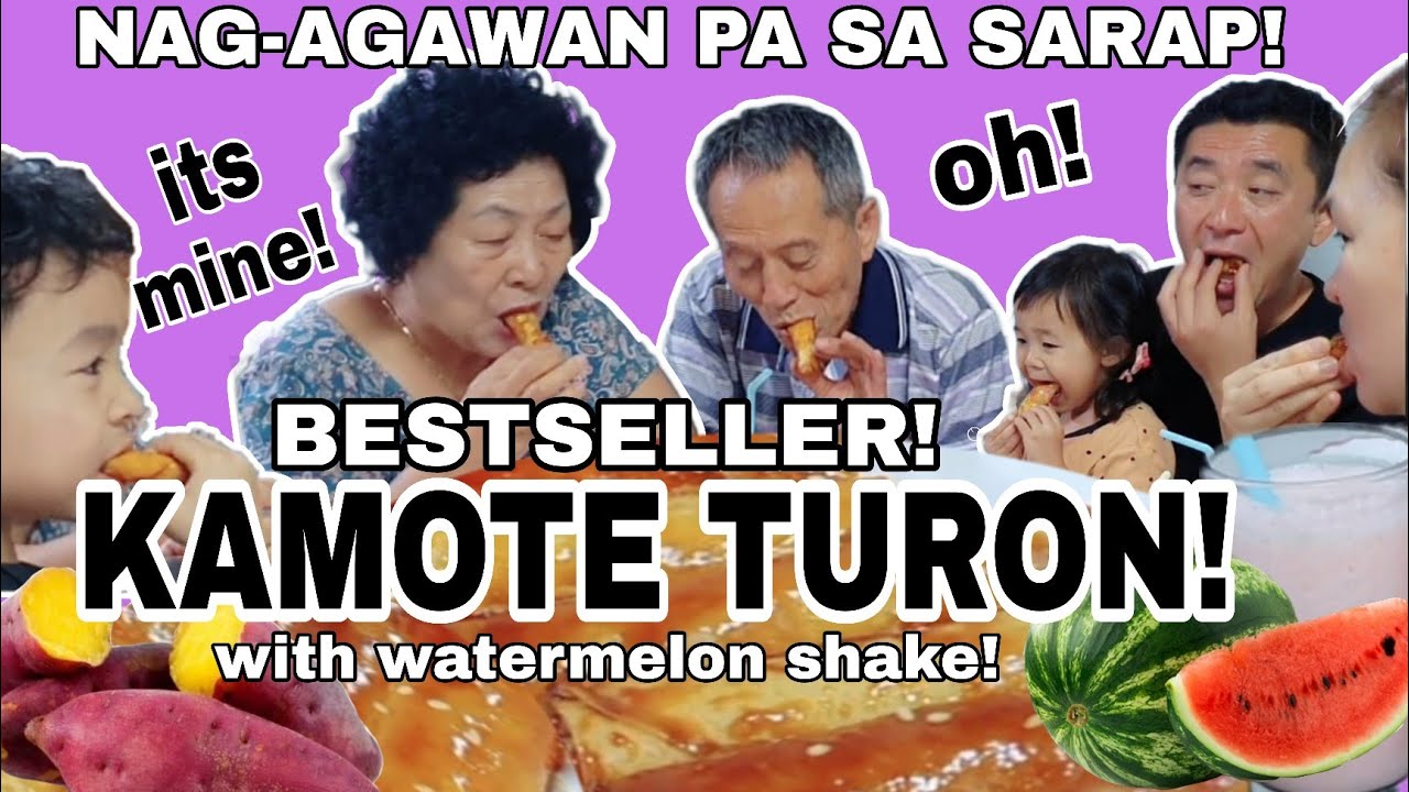 KOREAN SHOCKS KAMOTE TURON ! |DI INAKALANG MAY ISASARAP PA ANG KAMOTE! | filipinofood