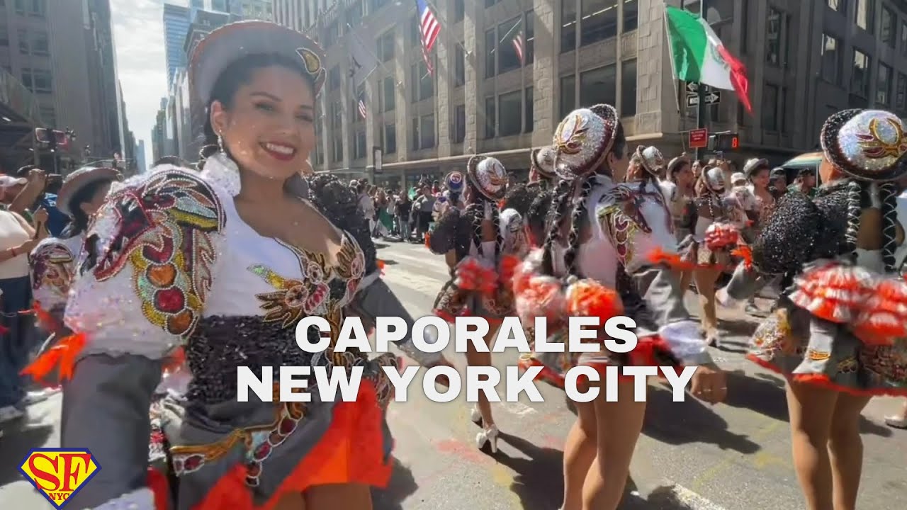 🇧🇴 Caporales San Simon Bolivia | Mexican Parade Nueva York