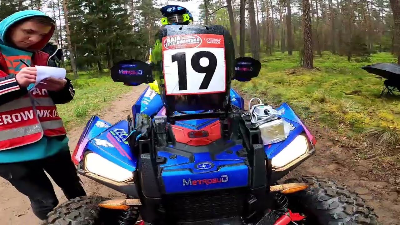 Columna Medica Baja Drawsko 2024 - Ireneusz Ostafin - Polaris Scrambler 1000 S | MaxxSport |  KLIP