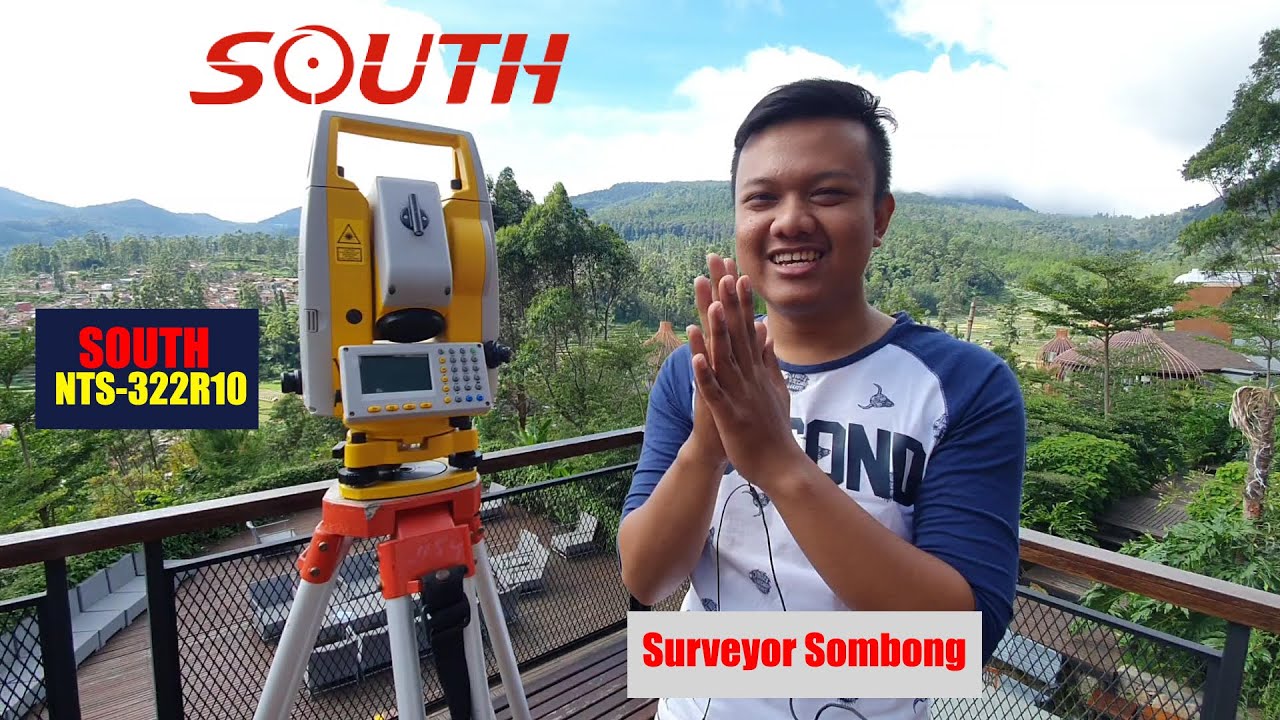 [TUTORIAL] Topografi Dasar Total Station South NTS 322R10 / R10 | BNT