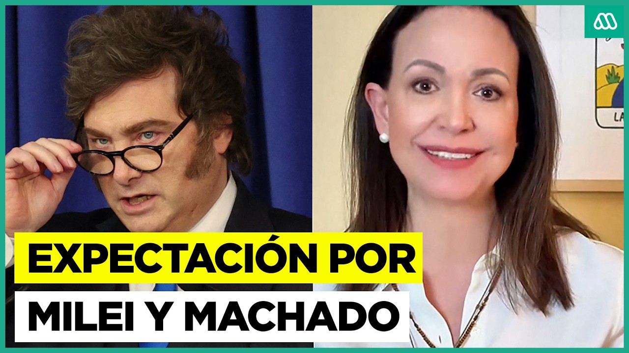 Inminente arribo de Javier Milei y María Corina Machado al Cambio de Mando genera expectación