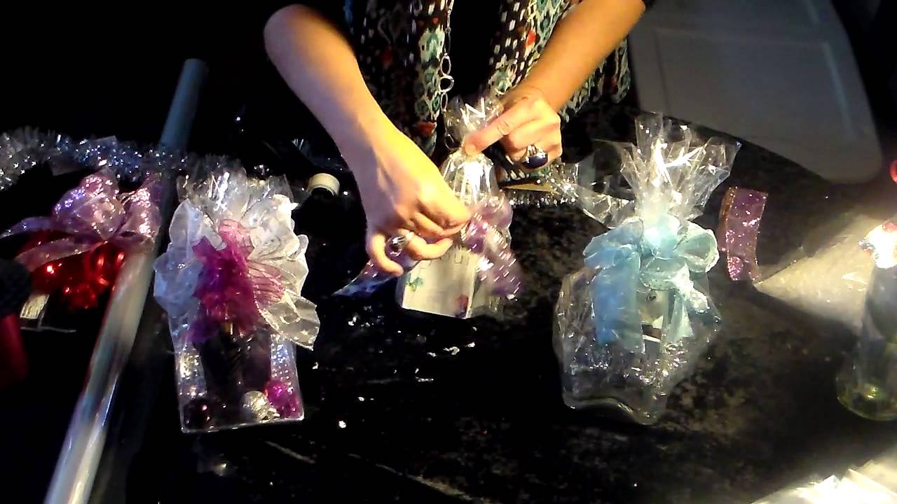 Sparkles and Shine Holiday Gift Wrapping and Sales Workshop - How to Wrap Perfume