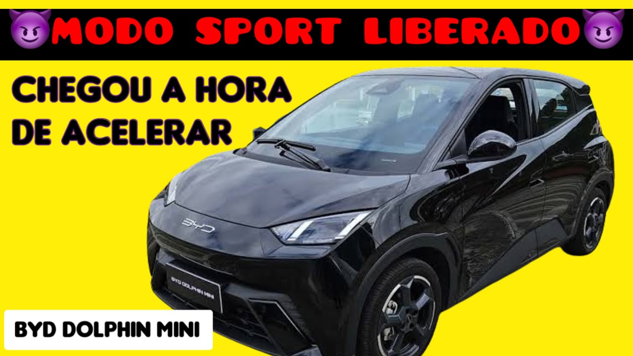 DOLPHIN MINI - MODO SPORT LIBERADO, ACELERANDO SEM PENA 😈 