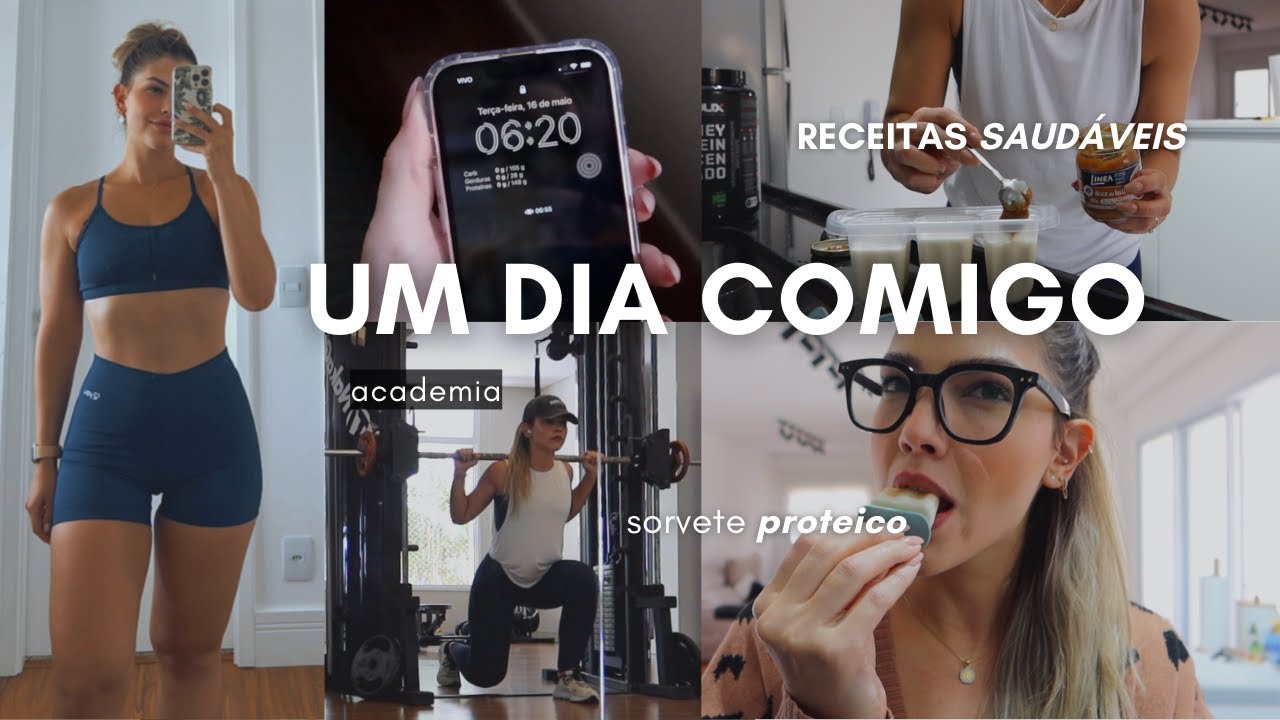 QUASE DESMAIEI, RECEITAS PROTEICAS, TREINO, ORGANIZANDO A CASA | UM DIA COMIGO