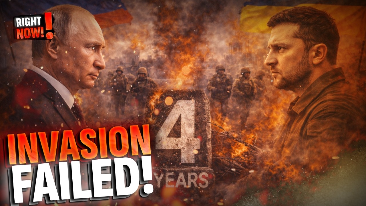 Four Years of War! Russia Fails to Break Ukraine