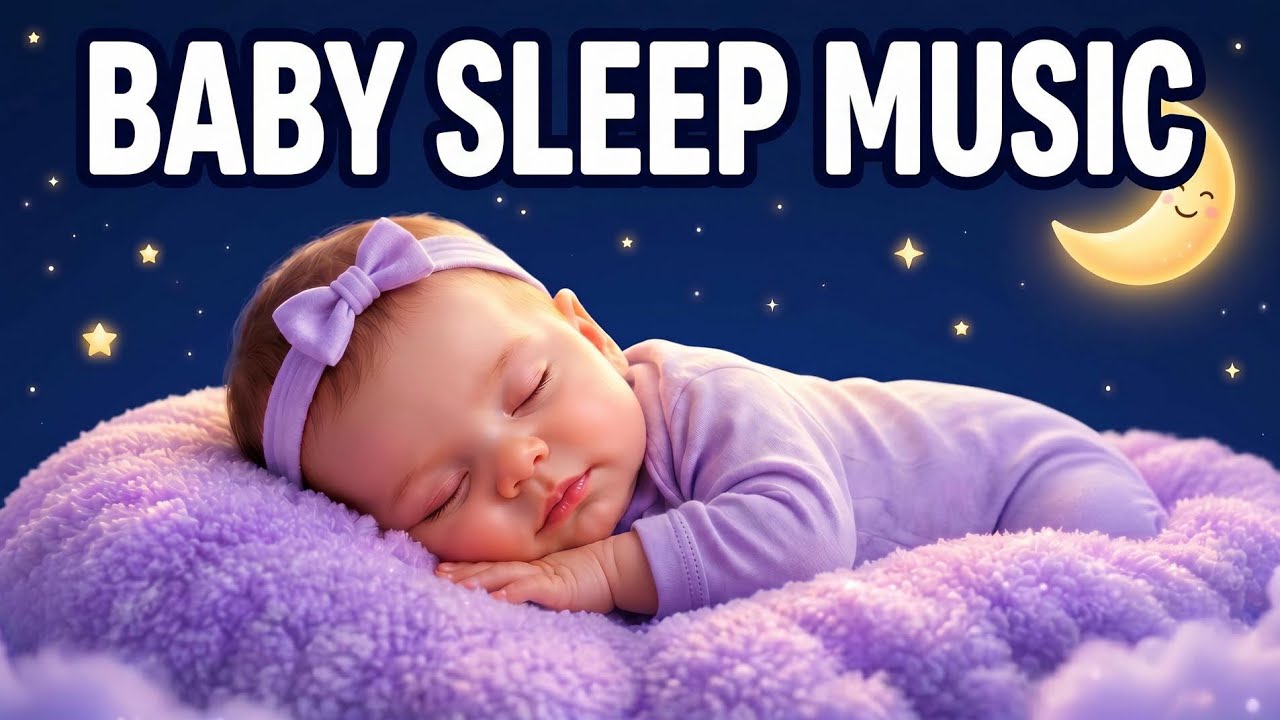 Gentle Lullaby for Babies 🌙 | 2–3 Minute Song + 1 Hour White Noise for Deep Sleep