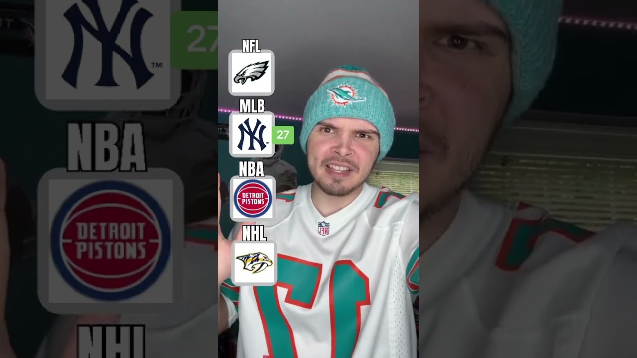 Находим 4 команды, в общей сложности выигравшие 40 чемпионатов #nfl #nflviral #trending #sports #...
