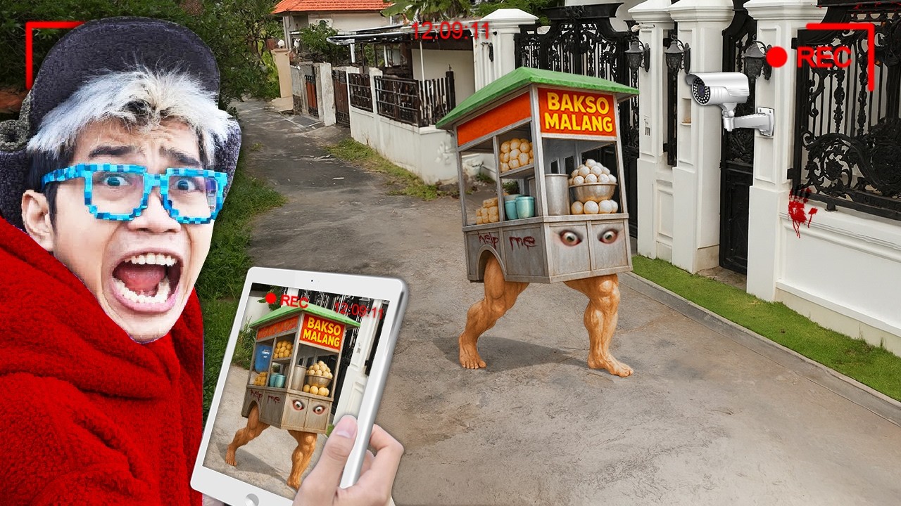 CCTV Merekam Bakso Malang Misterius di Depan Rumahku!!! Semua Warga Panik!!!