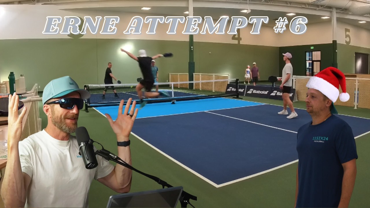 Friendly Pickleball matches with John Kew and the founder of 11SIX24