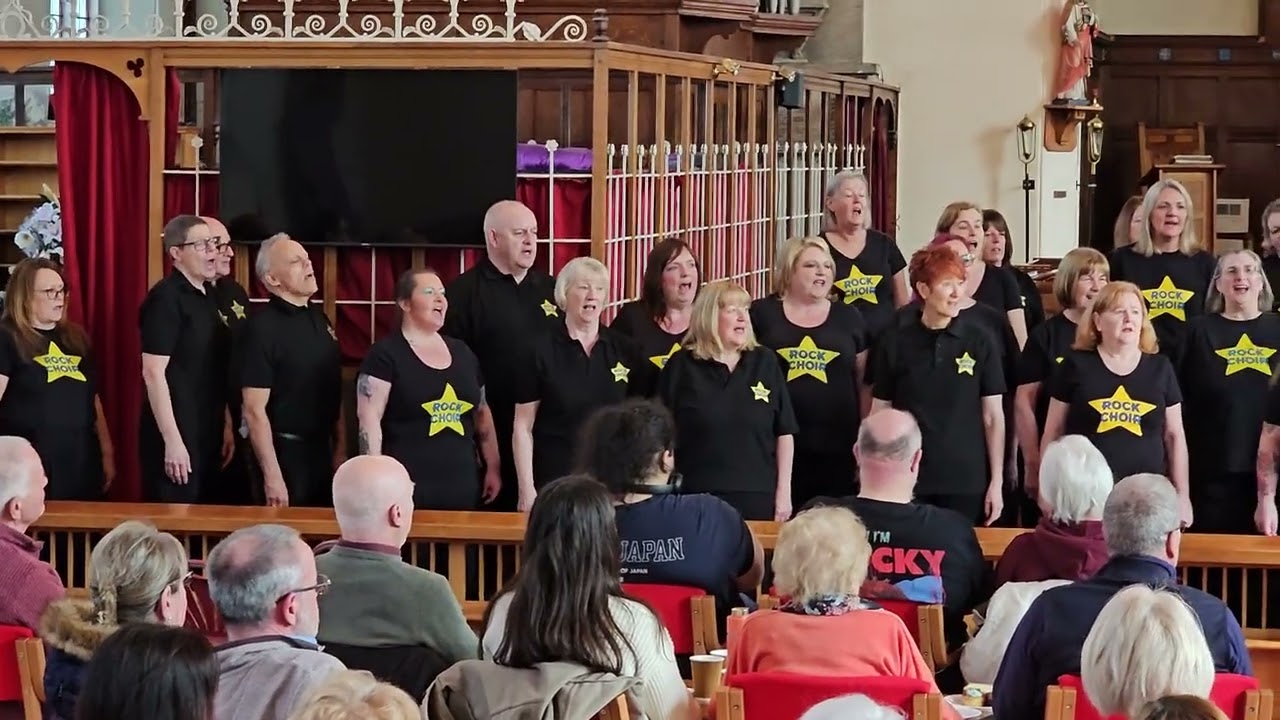 😀YOU GOT IT Rock Choir WARRINGTON SET TWO Charity Coffee Morning St James Church 14th March 2026😀
