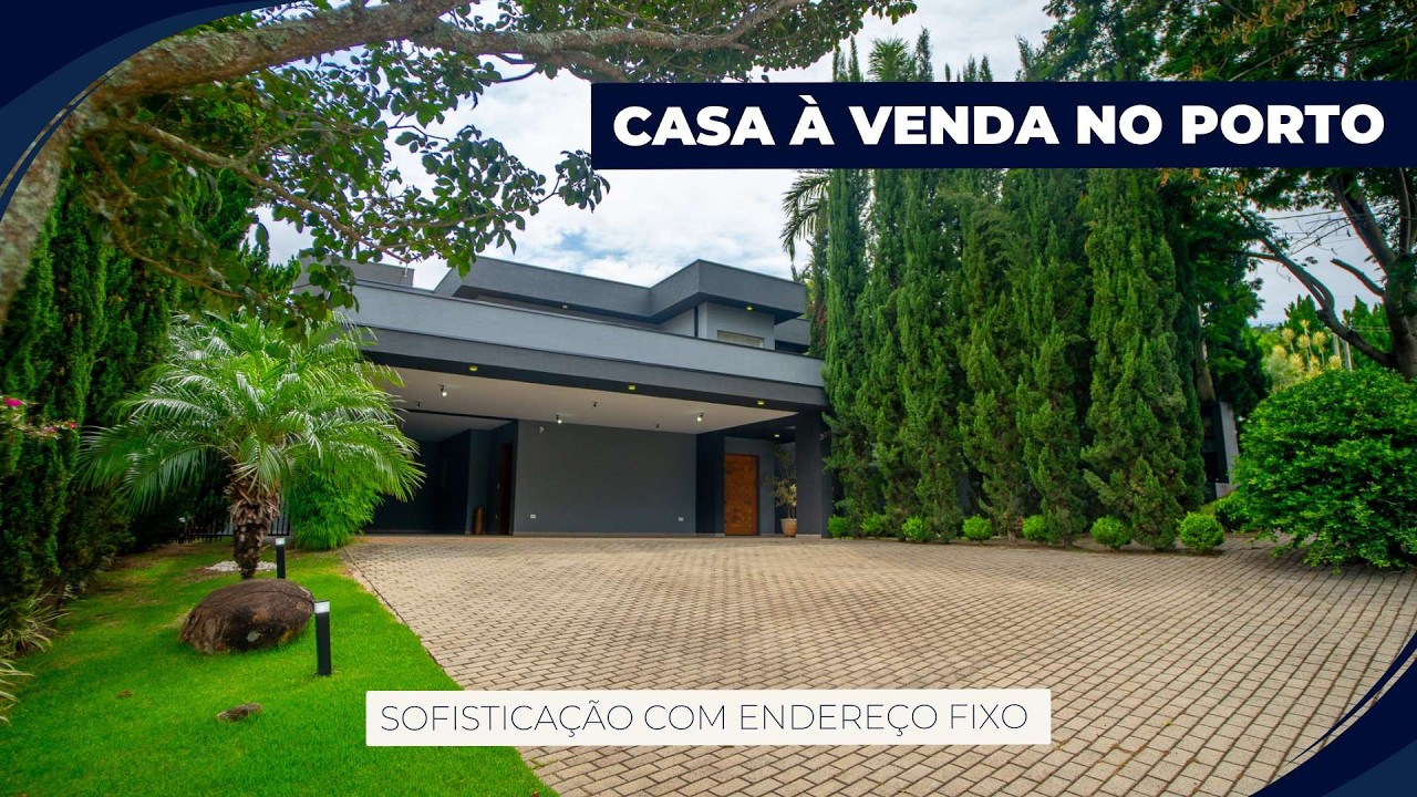 O tipo de casa à venda que você só encontra no Condominio Porto Atibaia