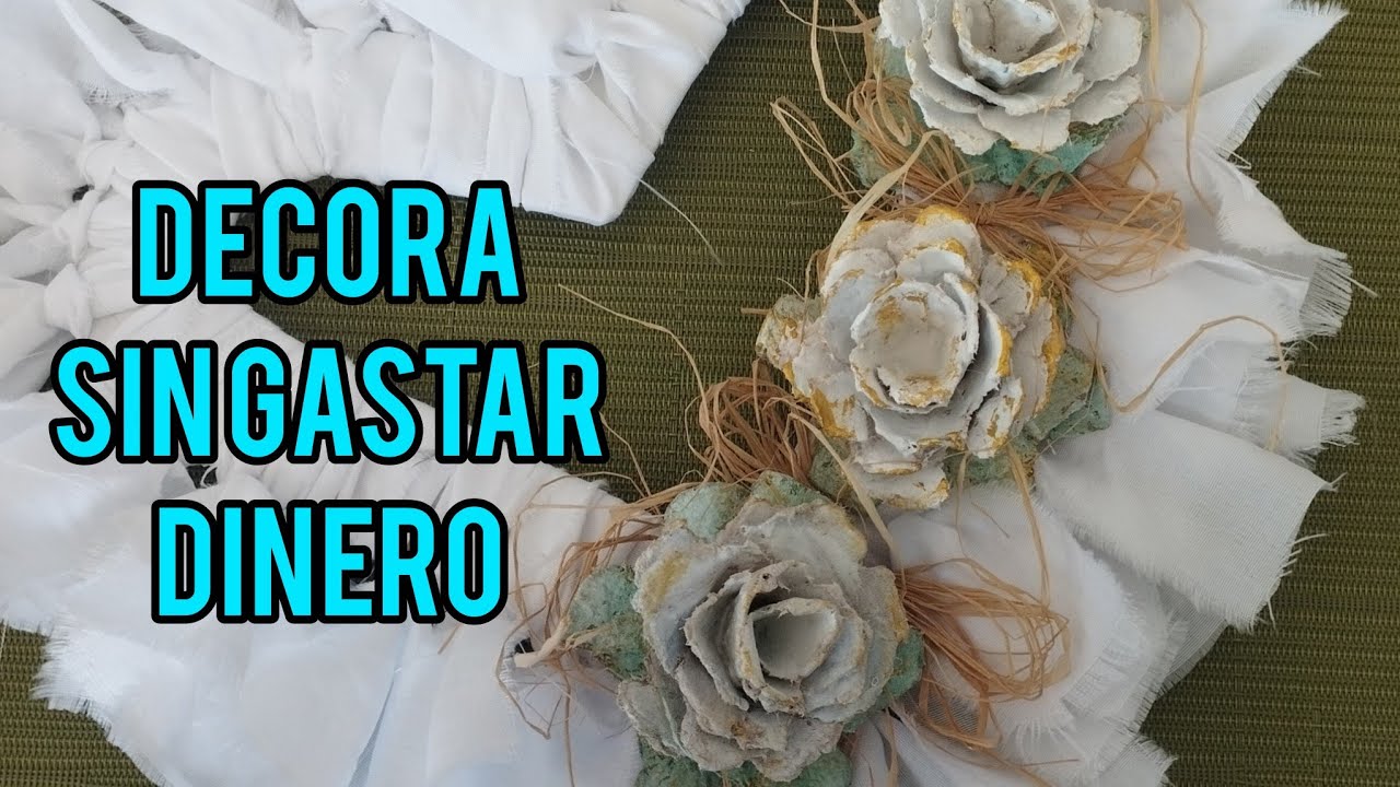 No creerás lo que hice con cartón y retazos de tela!♻️