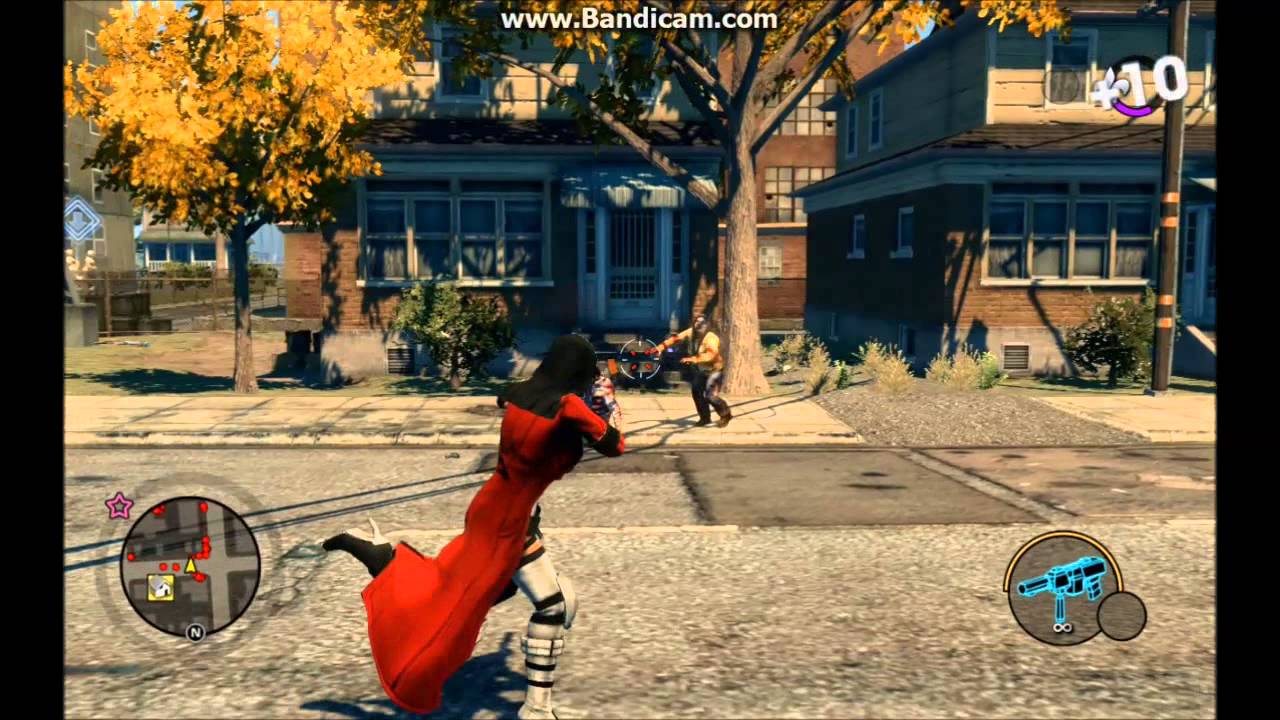 WEAPON AND ZOMBIE CHEATS ON  - Saints Row The Third