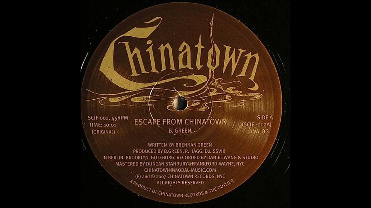 B.Green &ndash; Escape From Chinatown (Original)