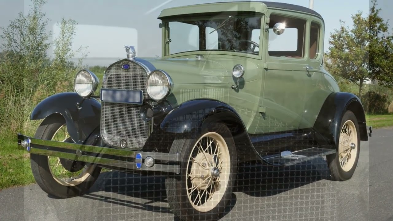 1929 Ford Model A - Special Coupe - Best Four Banger ever !