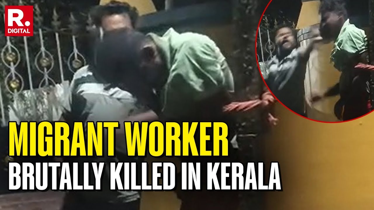 BREAKING: Migrant Worker Tied To Poll And Brutally Killed Over | Kerala