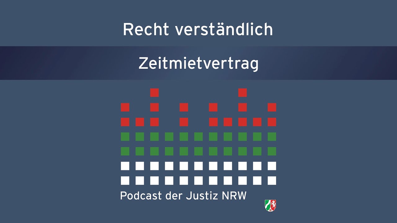 Recht verständlich - Zeitmietvertrag