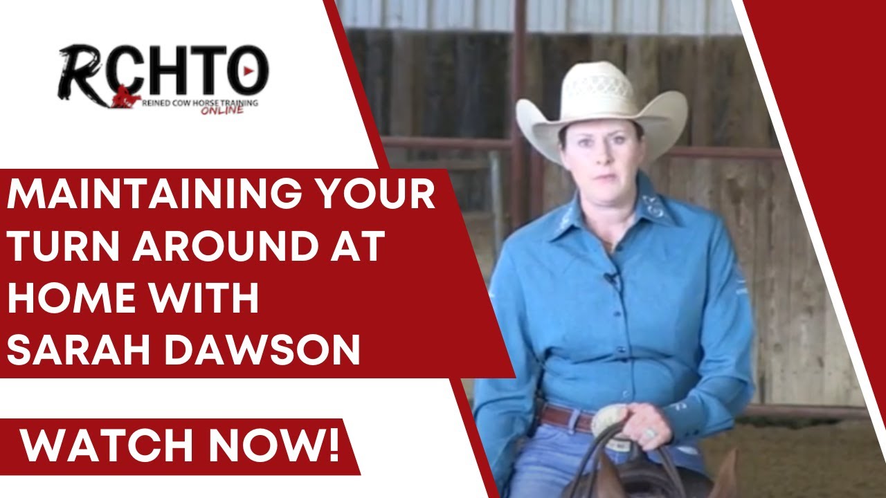 Maintaining Your Turn Around At Home With Sarah Dawson.
