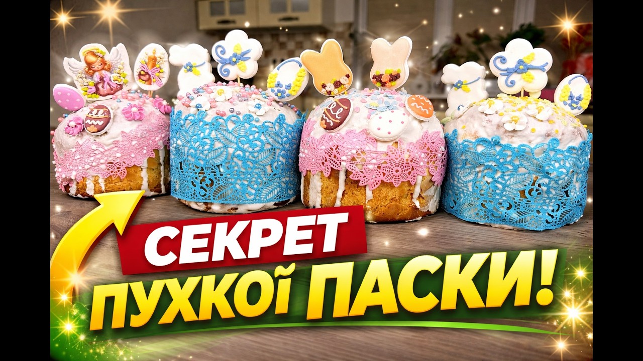Секрет пухкої паски | Бабусин рецепт 🥮