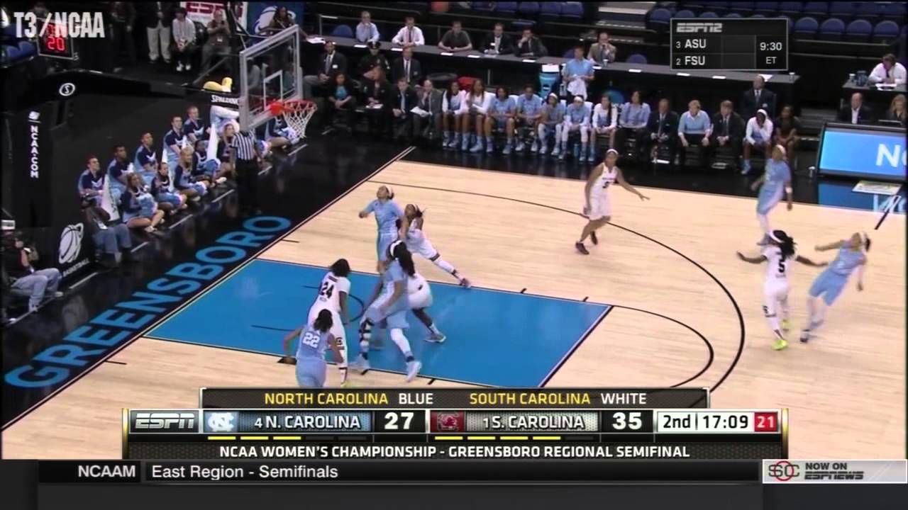 Highlights: South Carolina Defeats North Carolina to Advance to Elite Eight