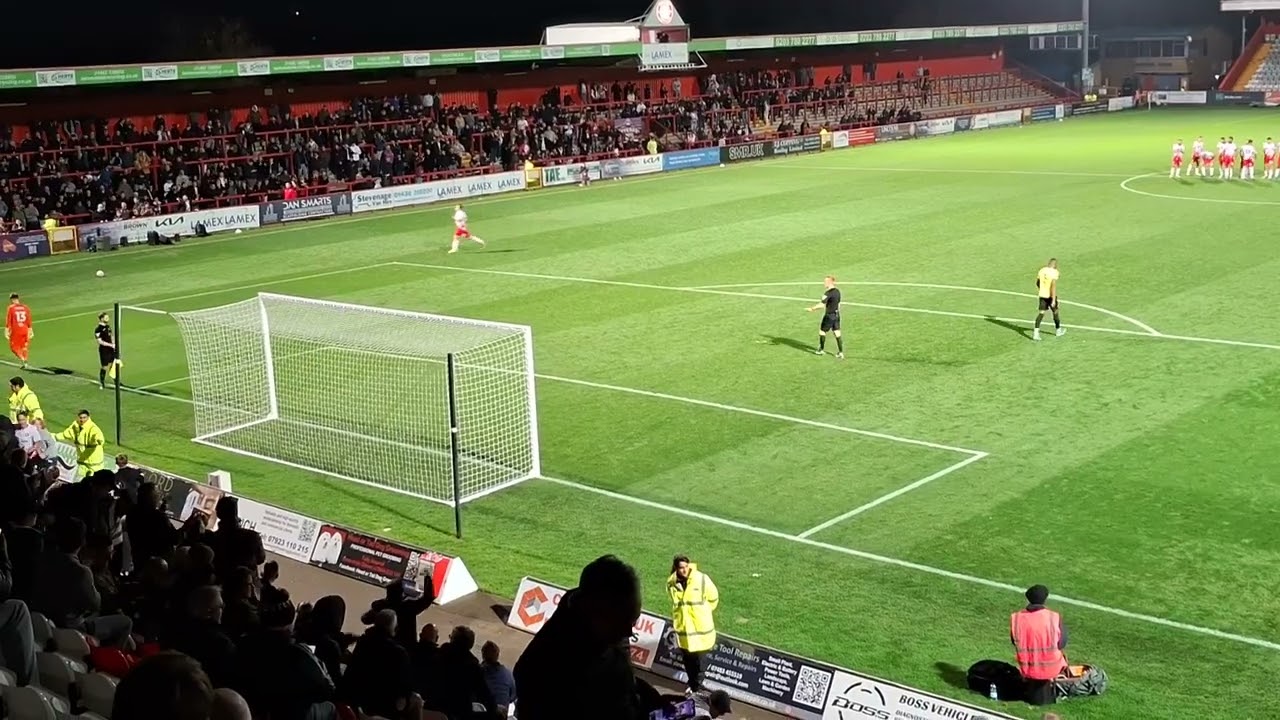 FA CUP PENALTY HEARTBREAK FOR GUISELEY AT STEVENAGE