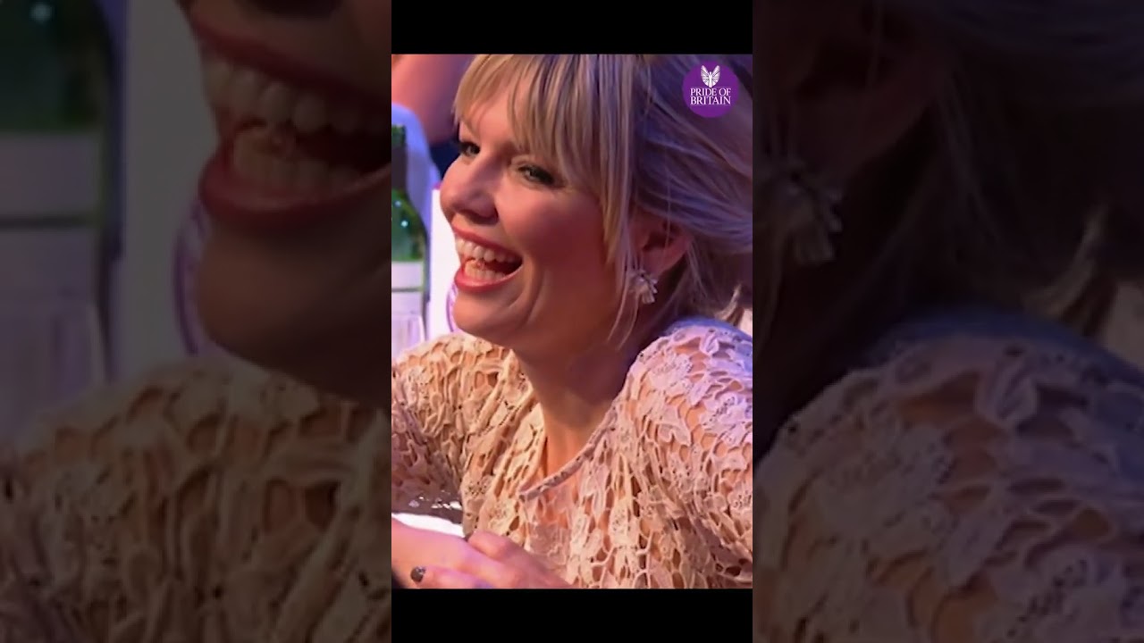 Cheryl Gets Pied in the Face on TV