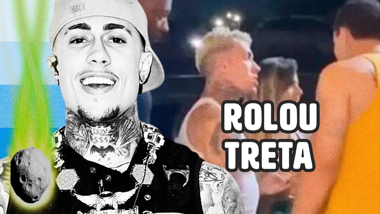 MC DANIEL É AGREDIDO POR HOMEM COM TATUAGEM SUSPEITA