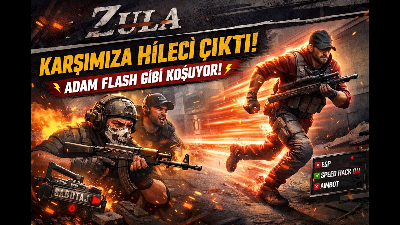 ⚡ Adam Resmen Flash! Zula’da En Garip Maçımız