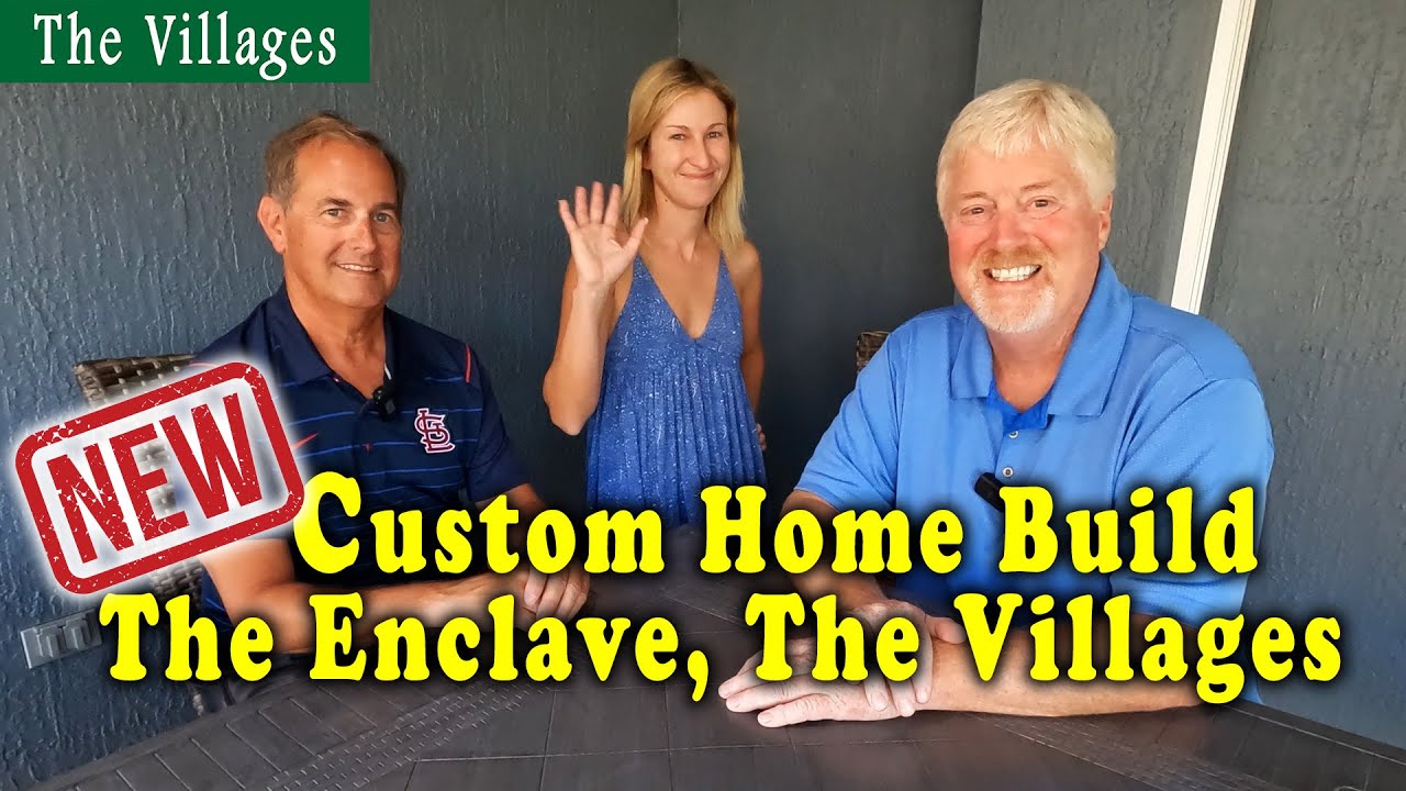 New Custom Premiere home build in The Villages in a new area called The Enclave, Dabney. Part 1