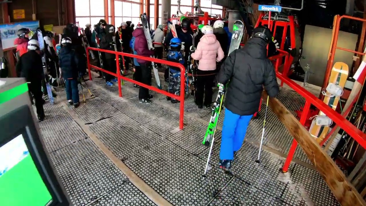 VM8:an liften till Åreskutan#snowboard